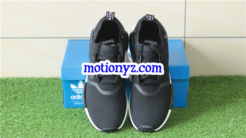 Adidas NMD R1 Primeknit Black Japan Real Boost